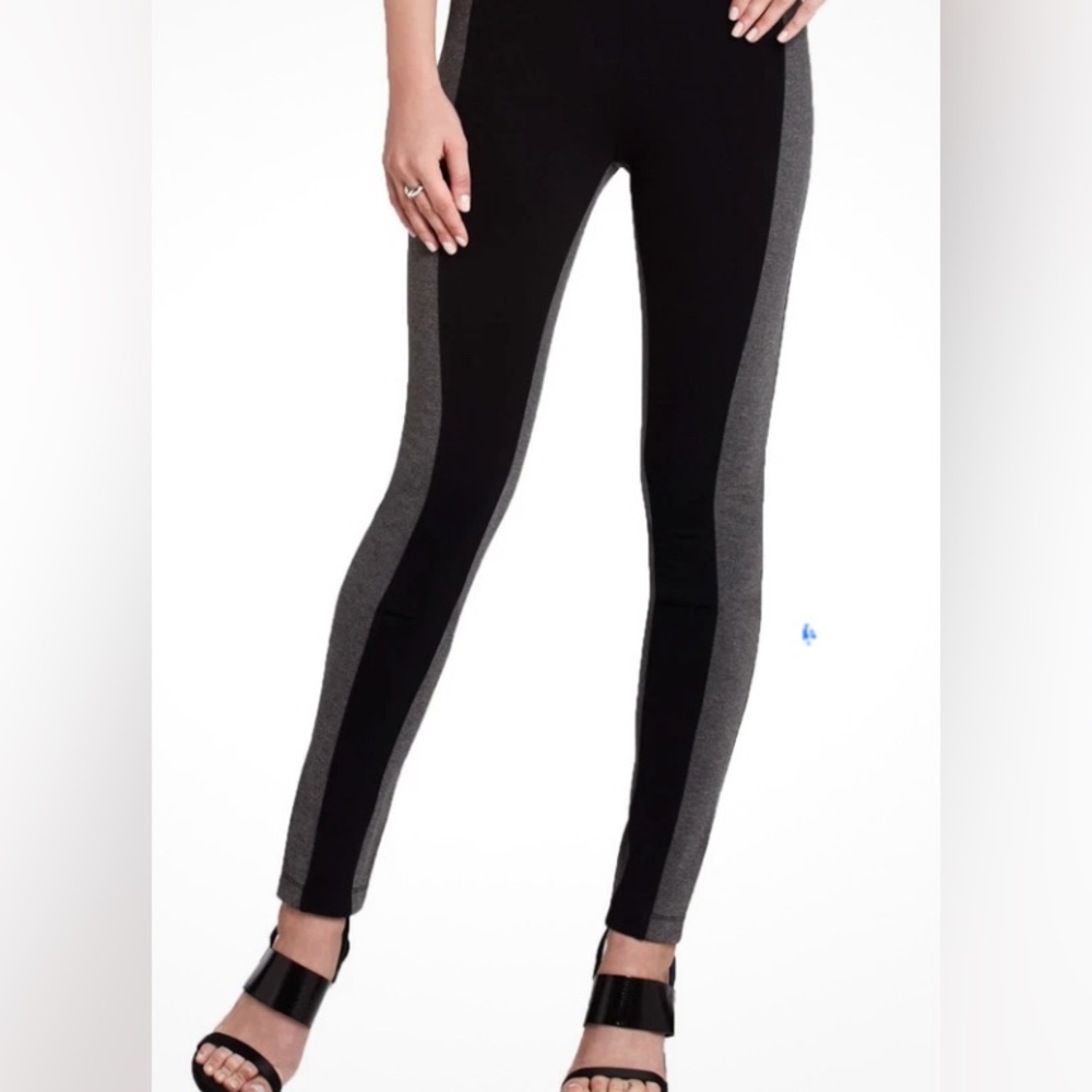 ❤️BCBGMAXAZRIA Black and Gray Sasha Leggings